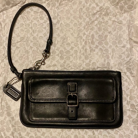 Coach Leather Wristlet - Picture 4 of 8